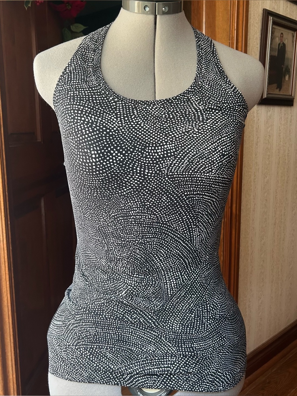 Vintage Lulu Polka-Dot Yoga Tank